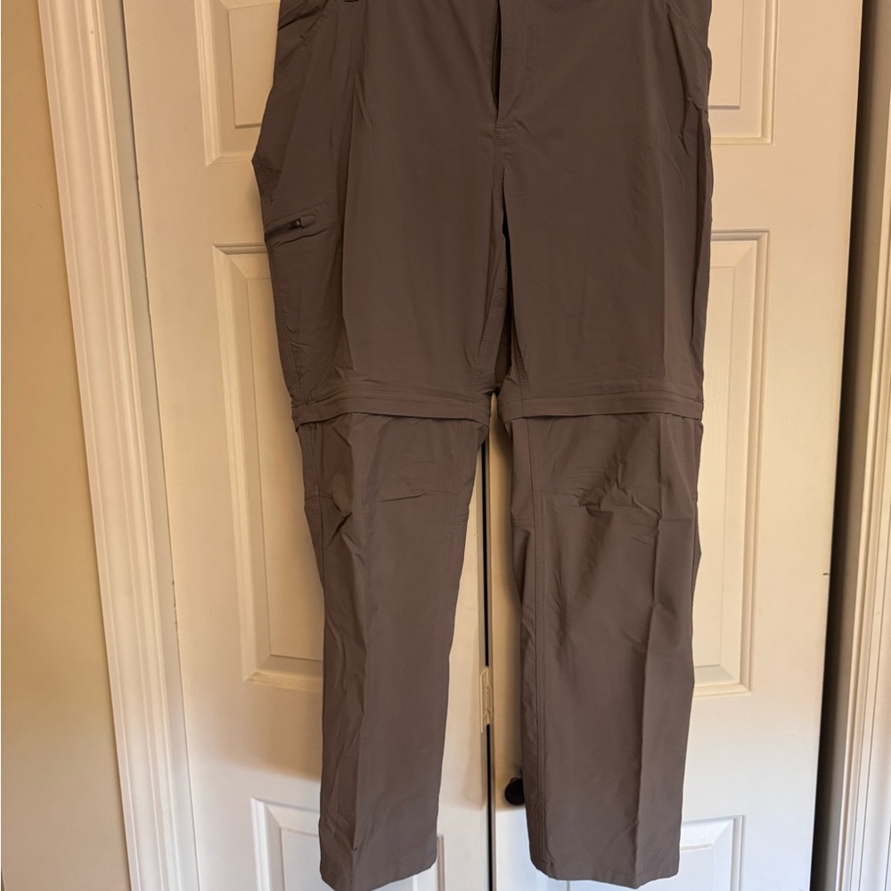 Women’s Gray No-Fly Zone Convertible Pants Quick Dry